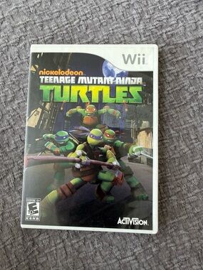Teenage Mutant Ninja Turtles video game for the Nintendo Wii console